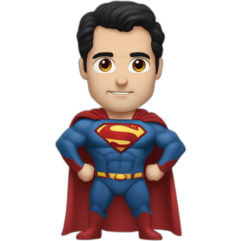 Henry cavill as superman emoji