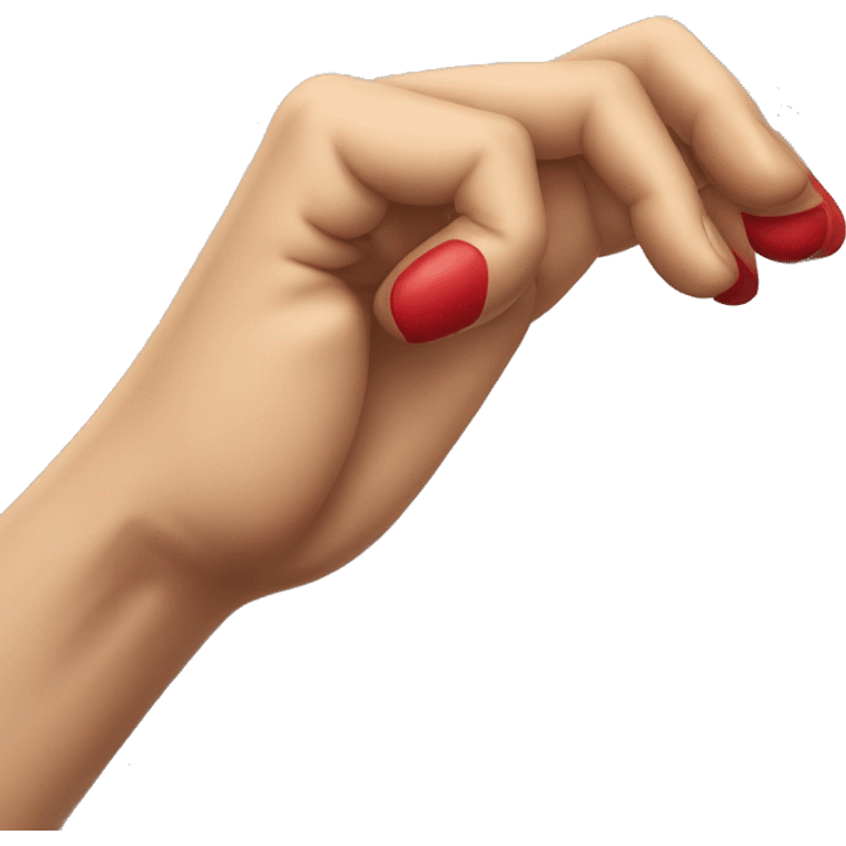 Mano cerrada con pulgar arriba, ok chispas rojas arriba emoji