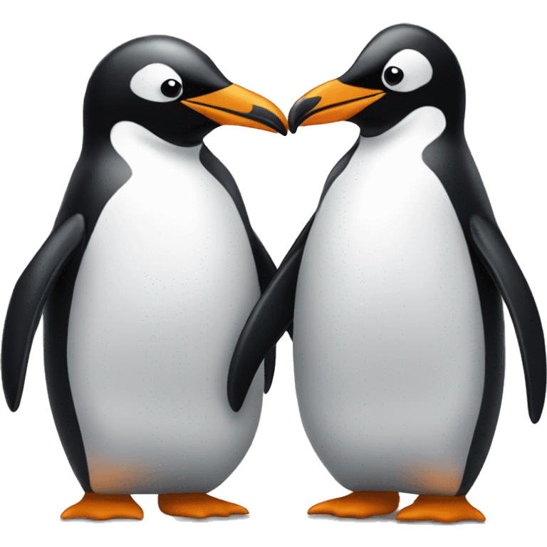 Two gay penguins emoji