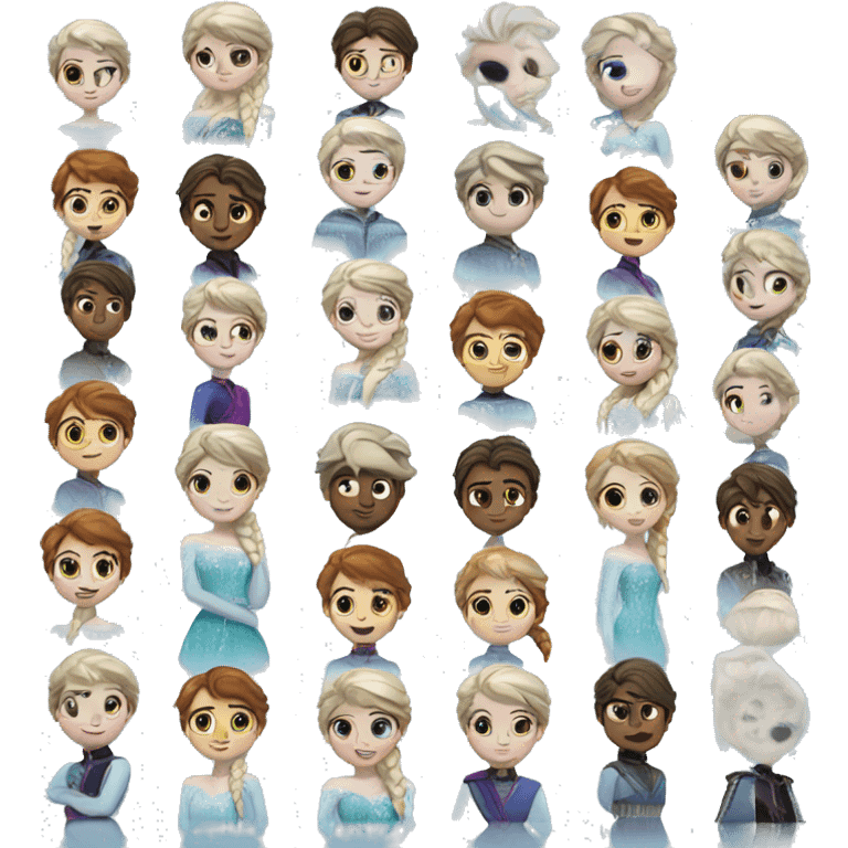 Frozen  emoji