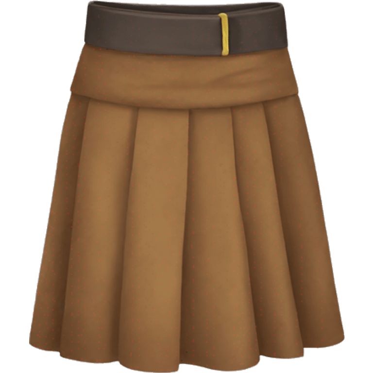 Suede skirt  emoji