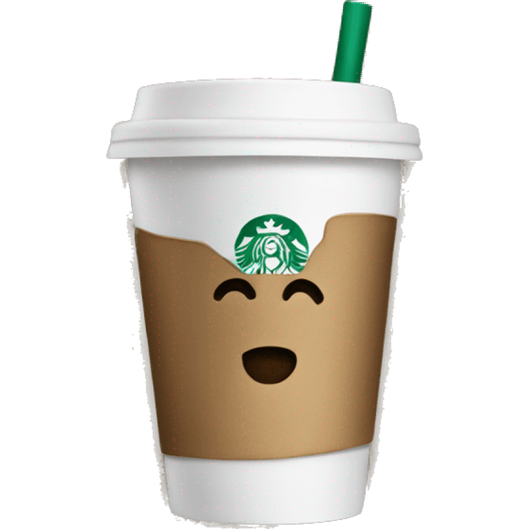 starbucks coffee cup emoji