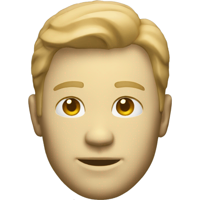 3d printed man emoji