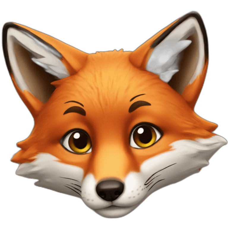 fox realistic emoji