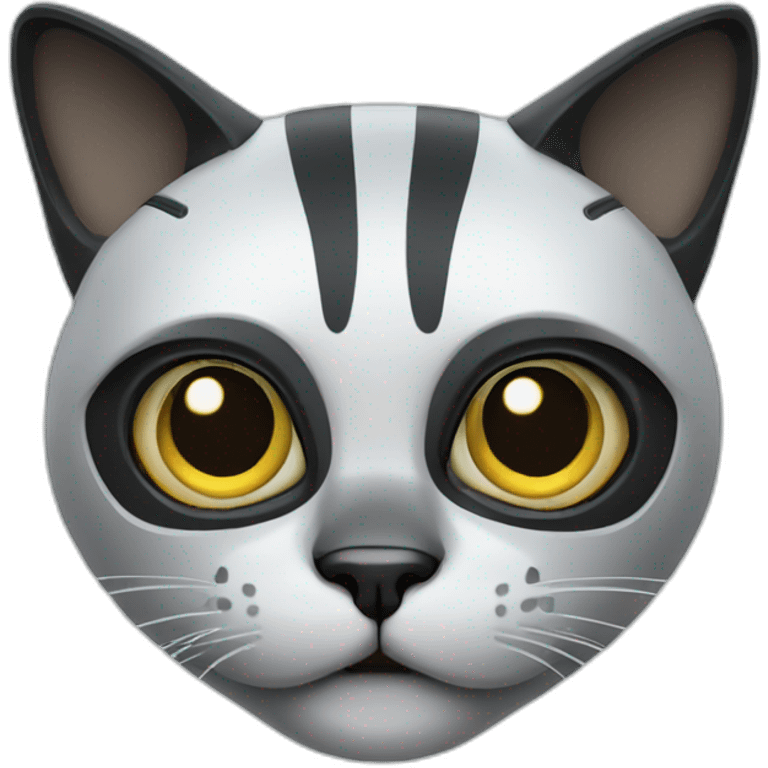 Cat robot emoji