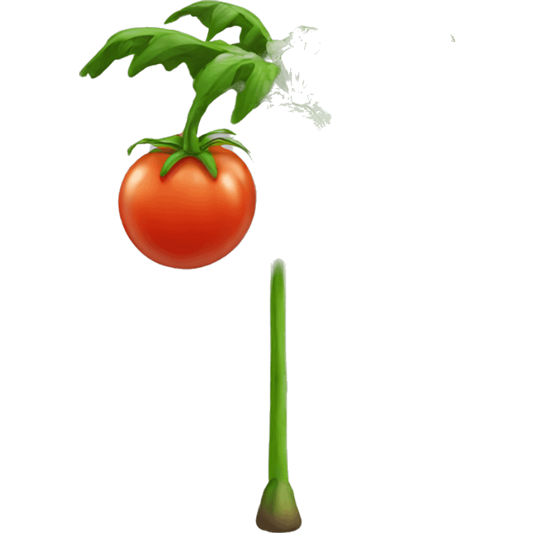 TOMATO palm emoji