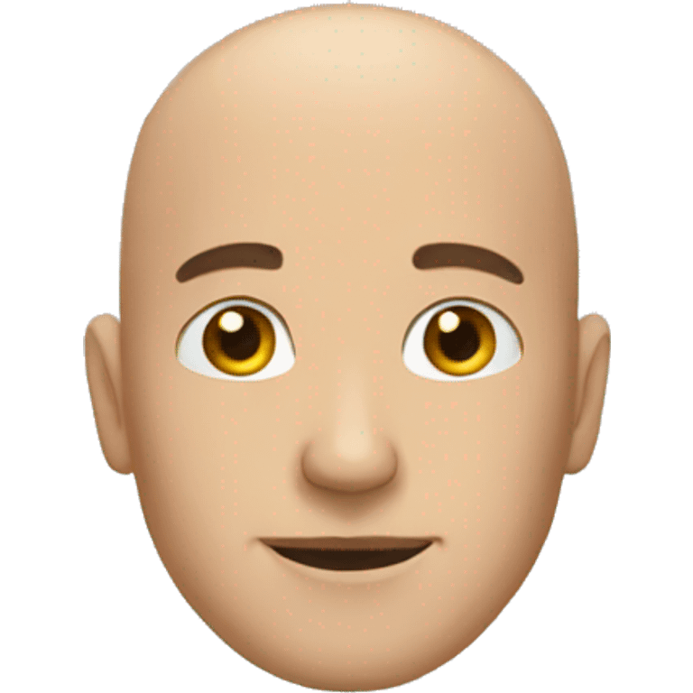 bald man emoji