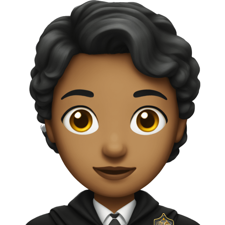 A girl with hogwarts uniform emoji