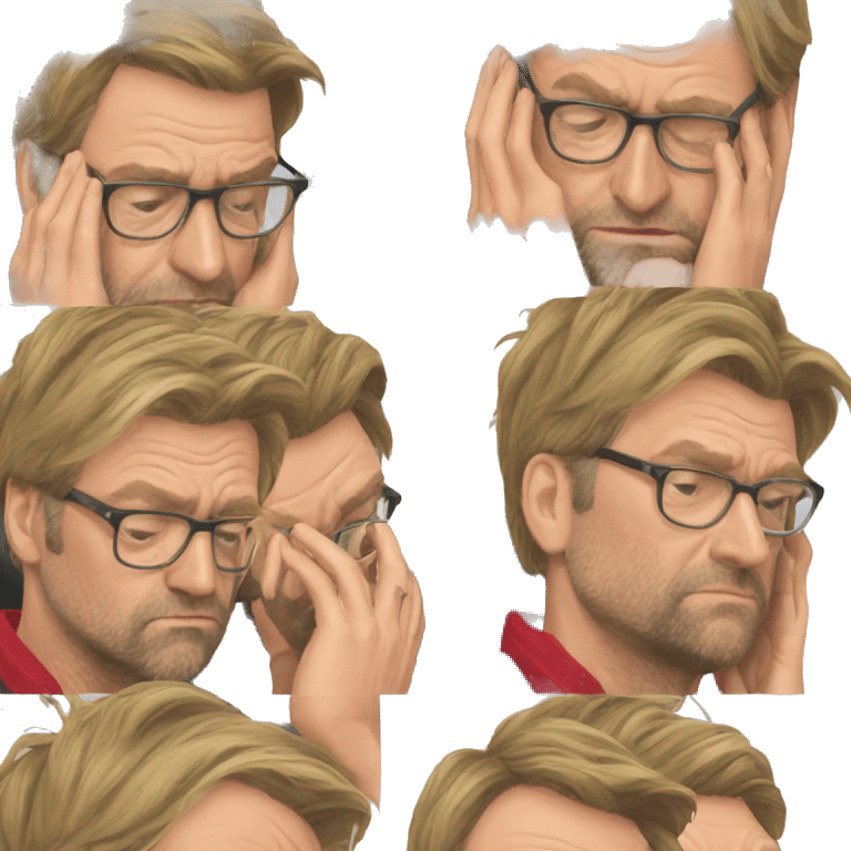 Klopp facepalm emoji