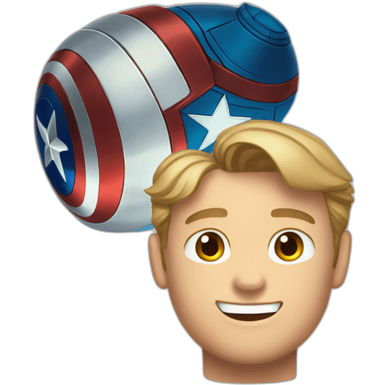 steve rogers,Captain America emoji