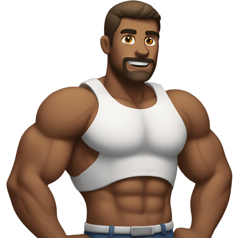 Muscular man emoji