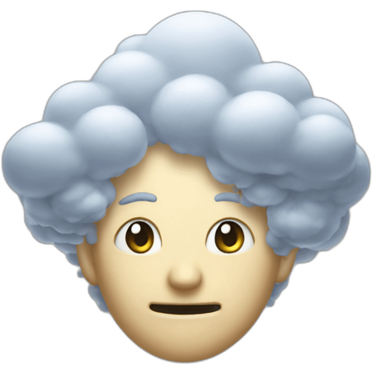 Cloud from final fantasy emoji