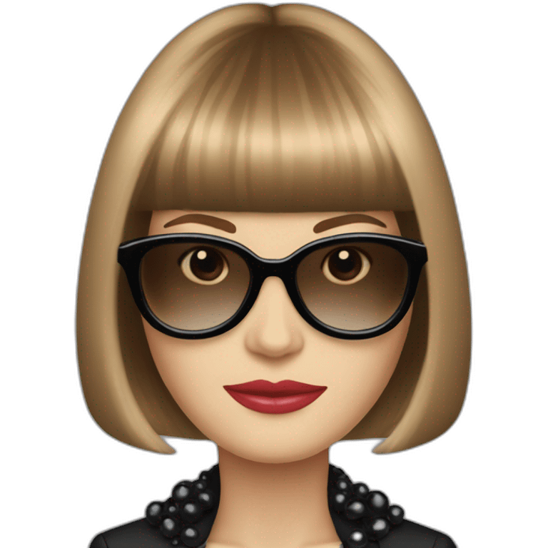 anna wintour on cover emoji