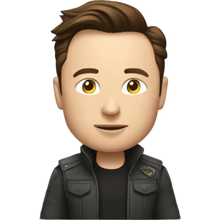 Elon Musk editing money emoji