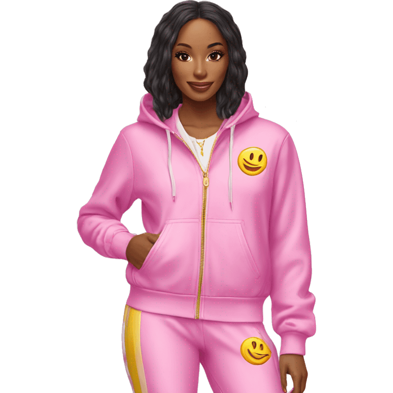 Juicy couture tracksuit emoji