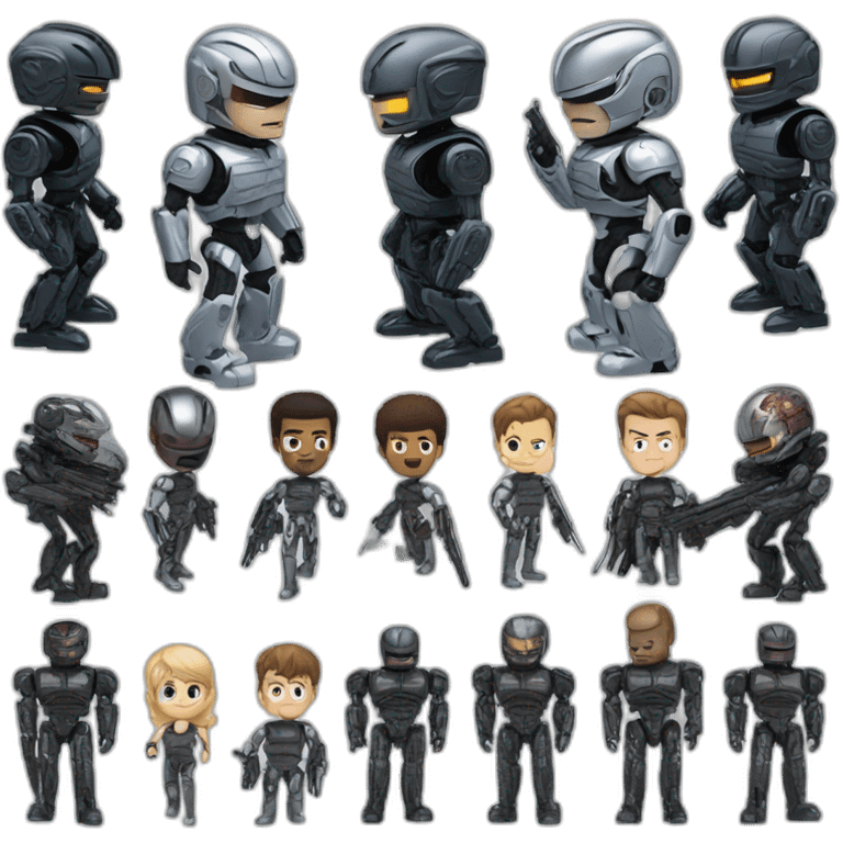 robocop vs terminator emoji