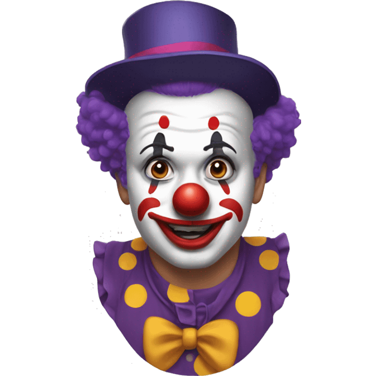 Brock purdy as a clown emoji