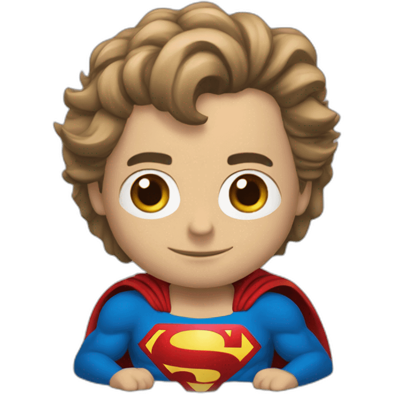 Superman sur lion emoji