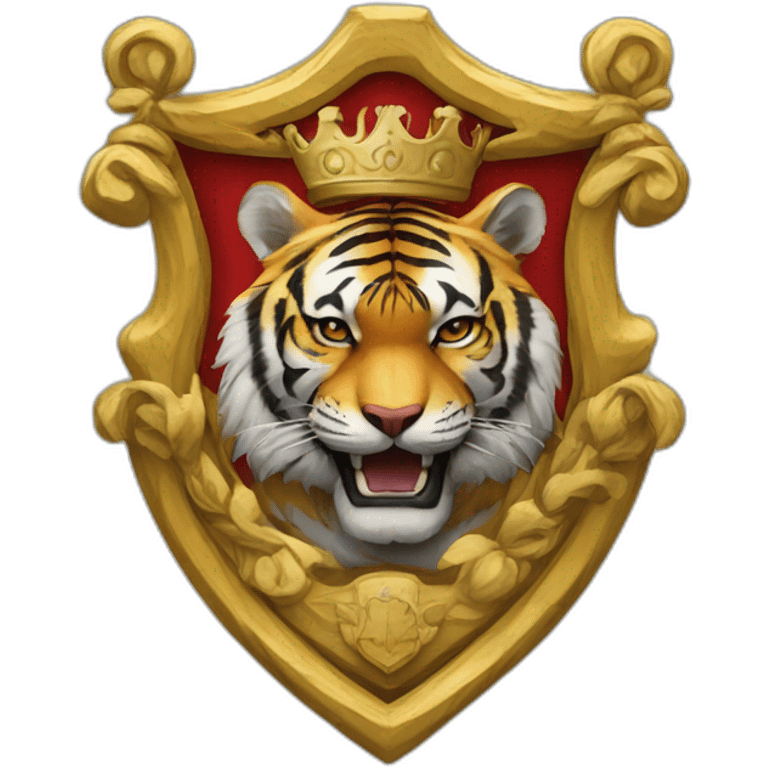 Coat of arm of Tiger  emoji