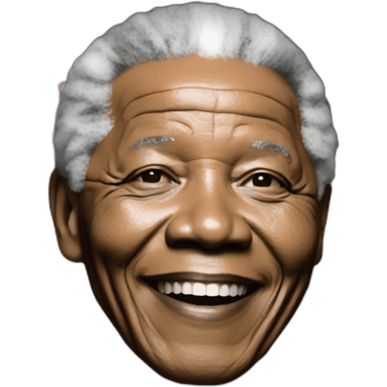 Nelson Mandela in space emoji