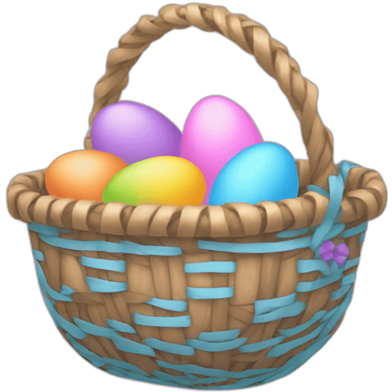 easter basket emoji