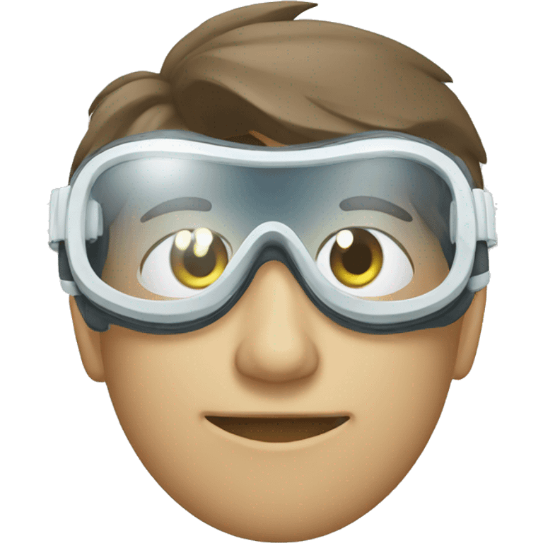 goggles for laboratory emoji