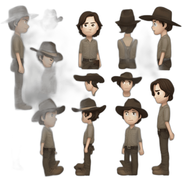 TWD Carl Grimes season 8 emoji