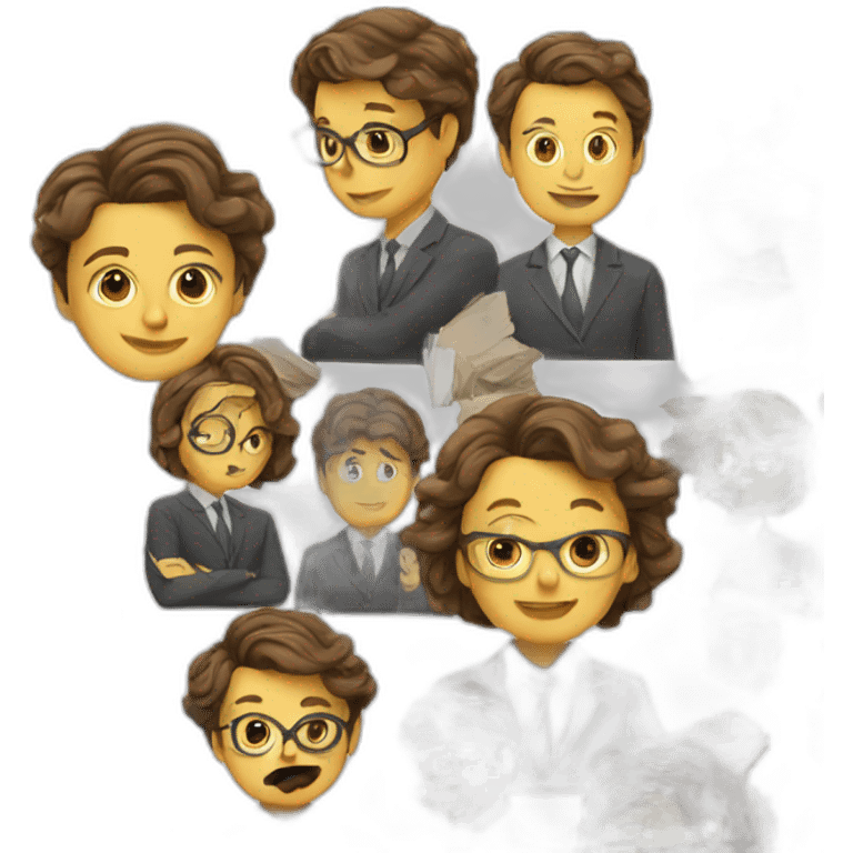 Busy lawyer emoji