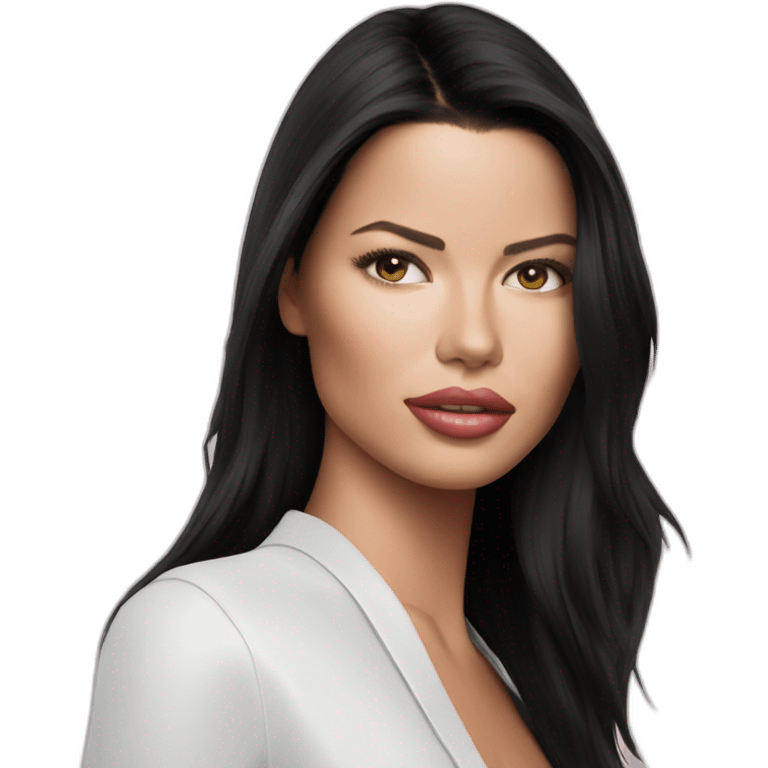 Adriana Lima  emoji