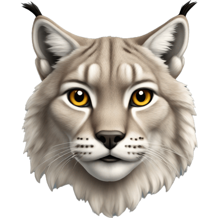 Canadian-lynx full-body emoji