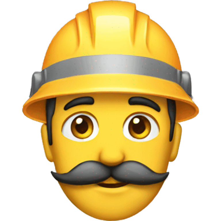 construction crane mustache emoji