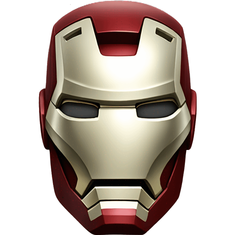 Iron man head emoji