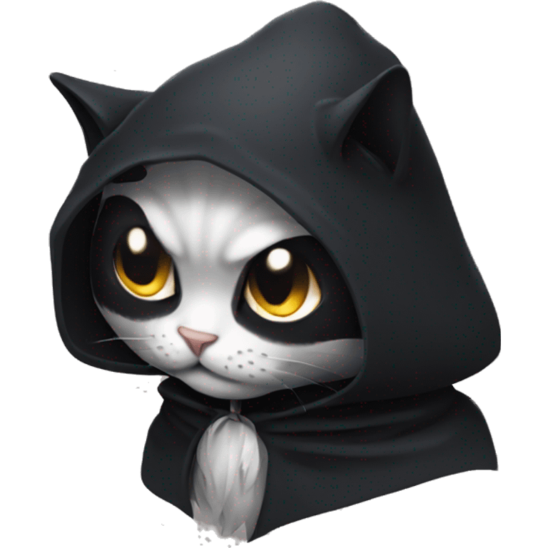 cat grim reaper emoji