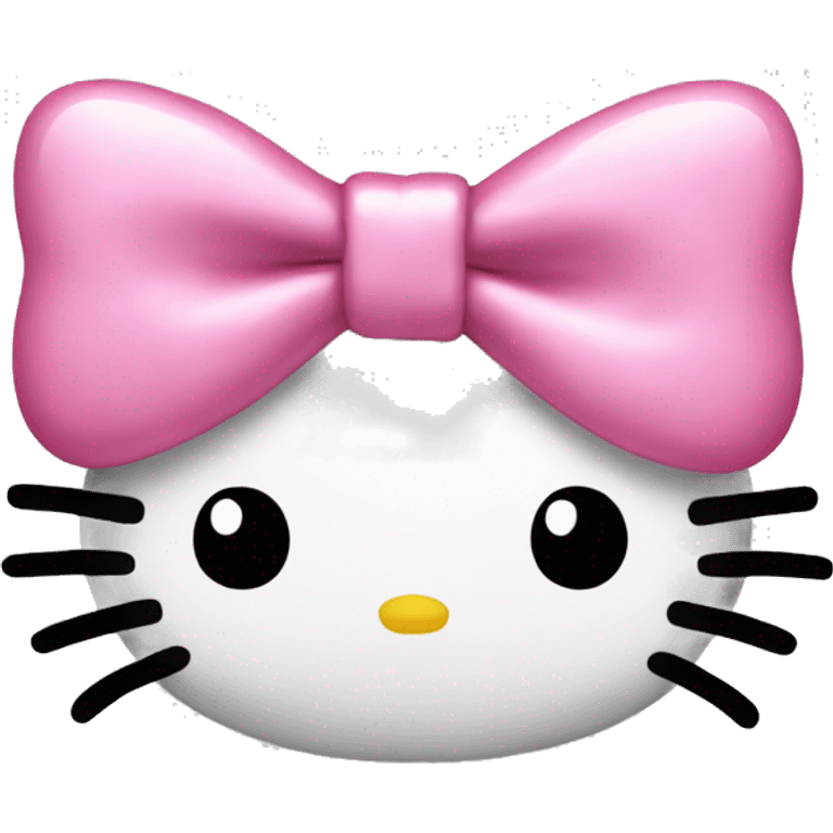 hello kitty bow emoji