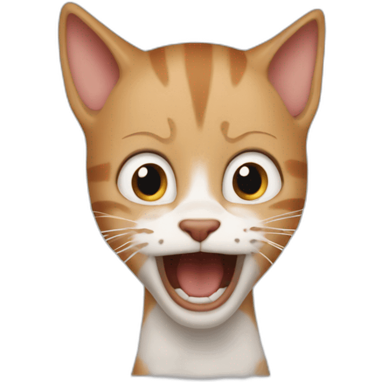 screaming cat as a boy in the movie home alone emoji