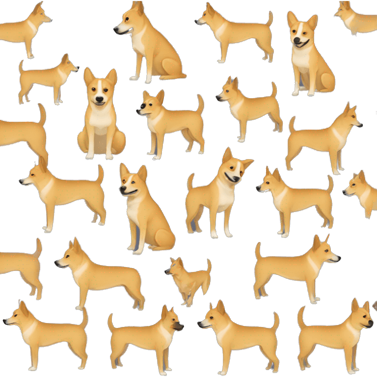 Carolina dog emoji