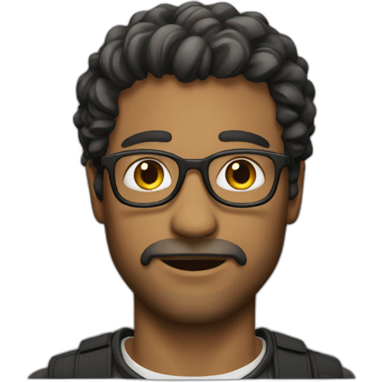 French-guy emoji