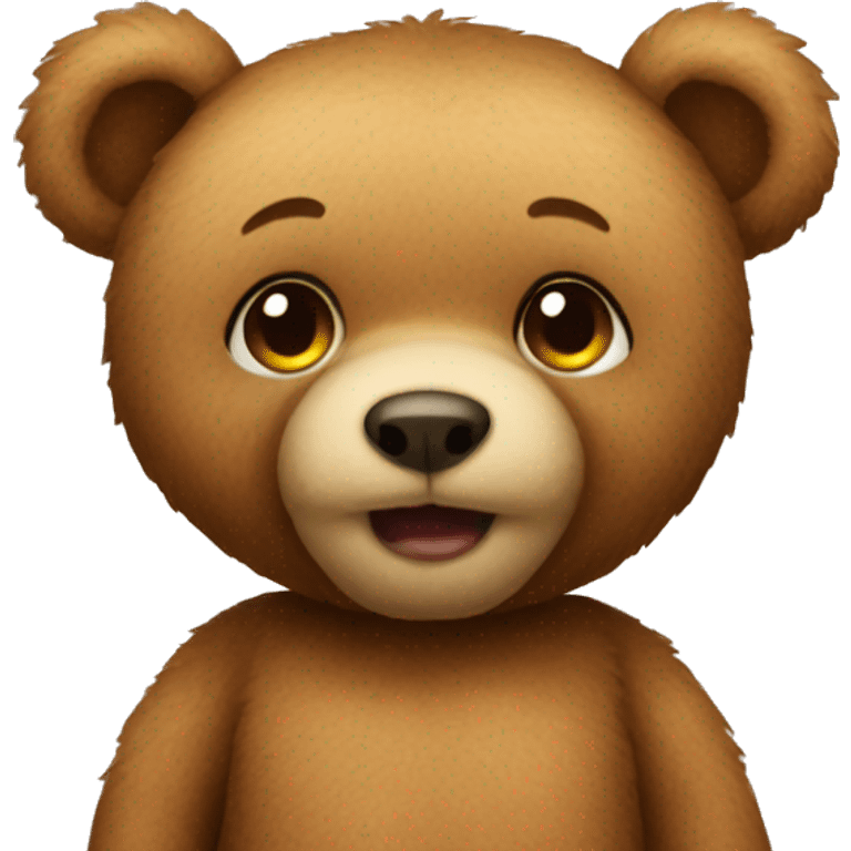 Teddy bear emoji