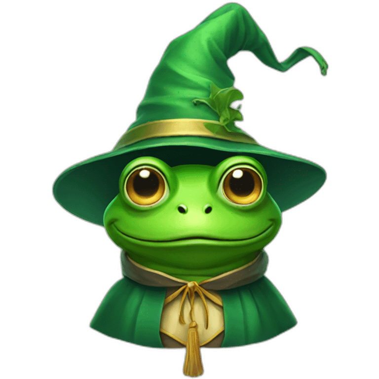 frog wizard emoji