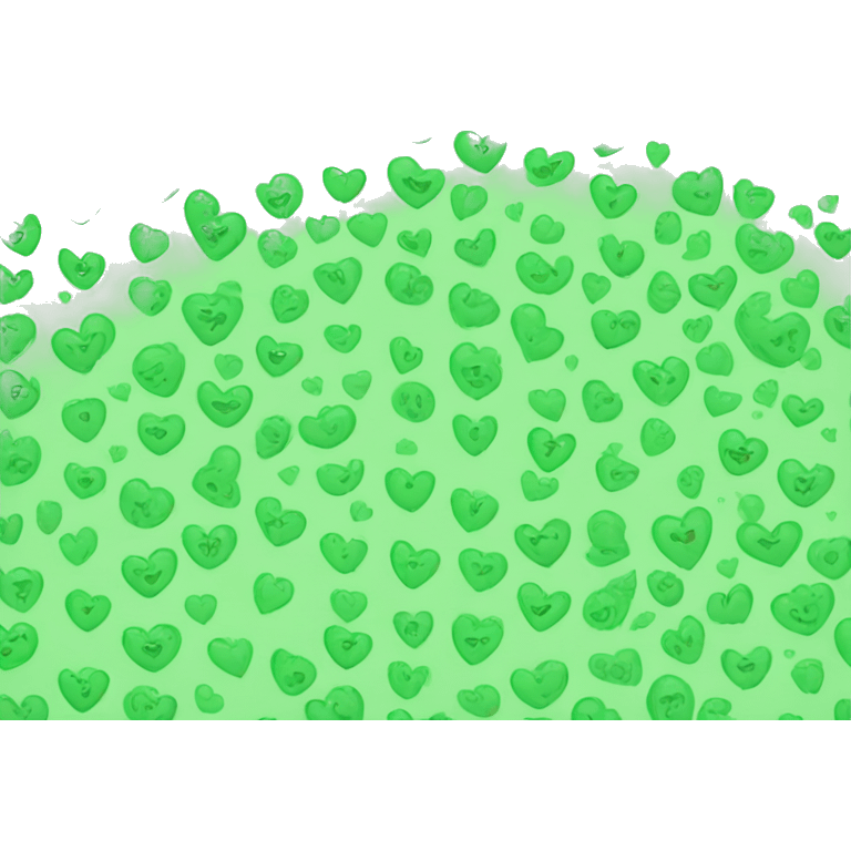 Heart green emoji