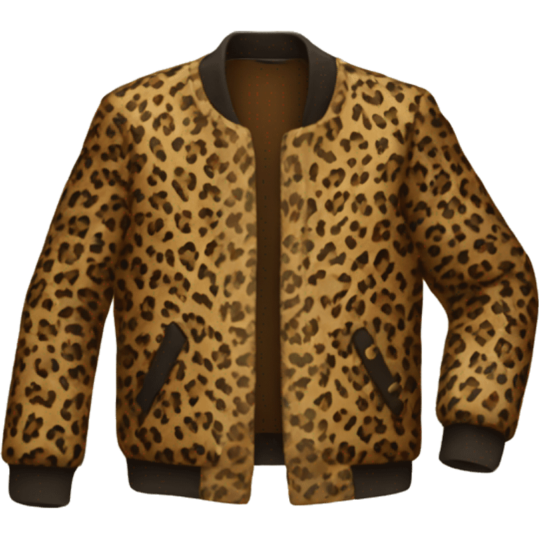 Leopard jacket emoji