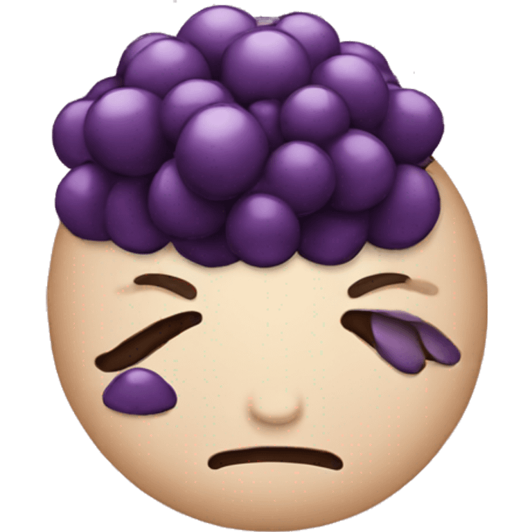 Blackberry sad emoji