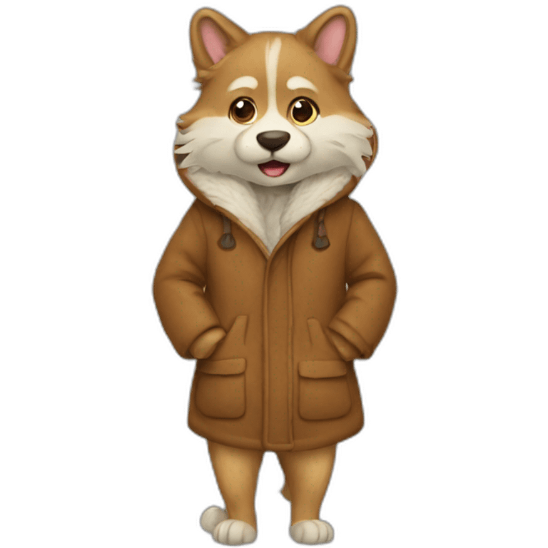 coat furry emoji