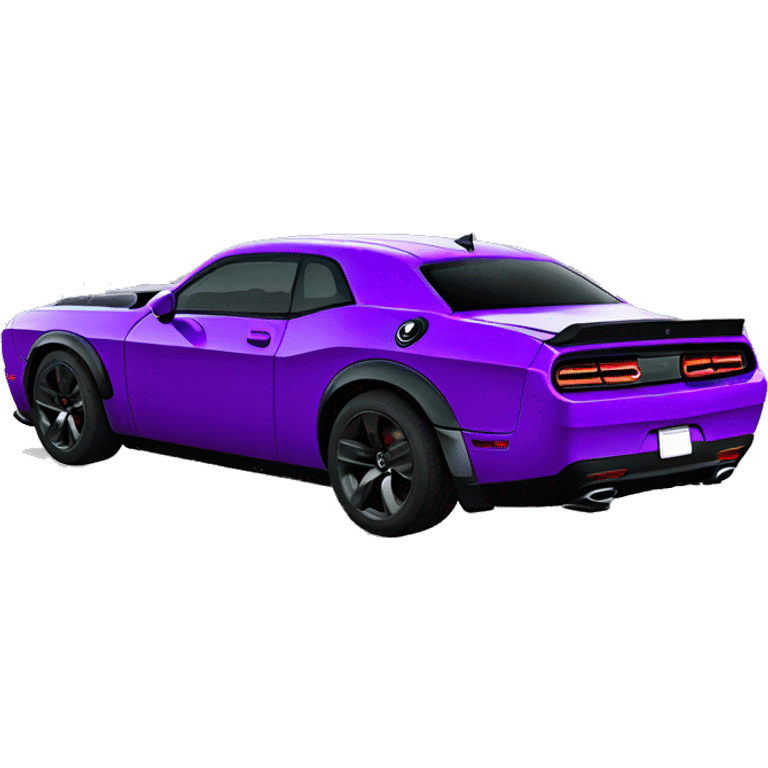 Dodge challenger demon 170 side view emoji