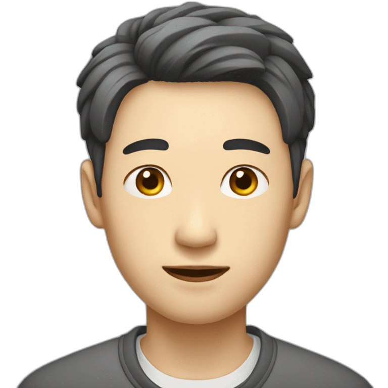 Korean man emoji