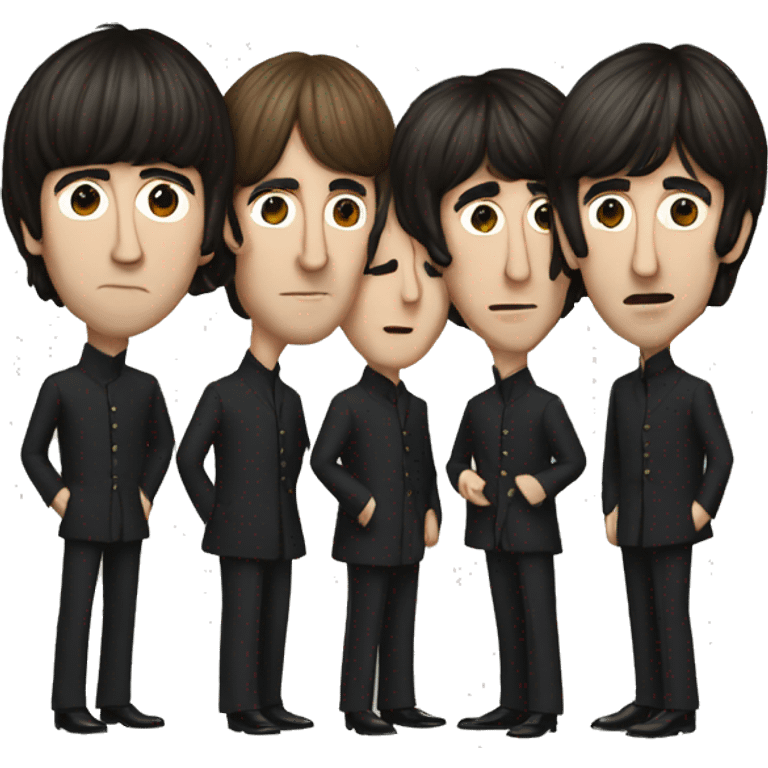 The Beatles band  emoji