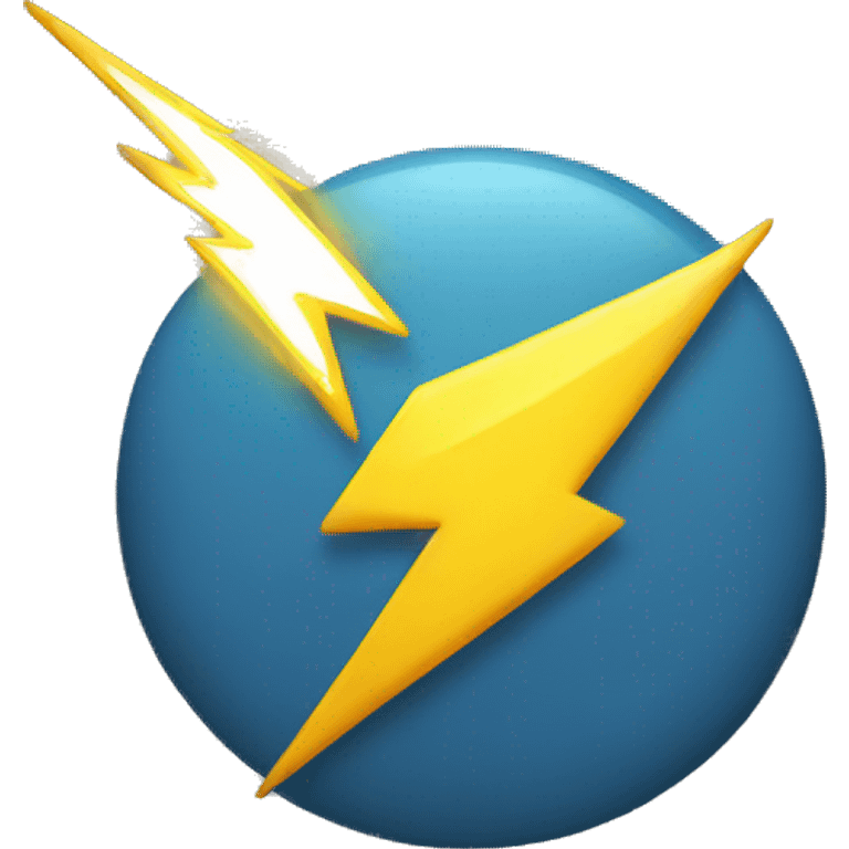 lightning bolt emoji