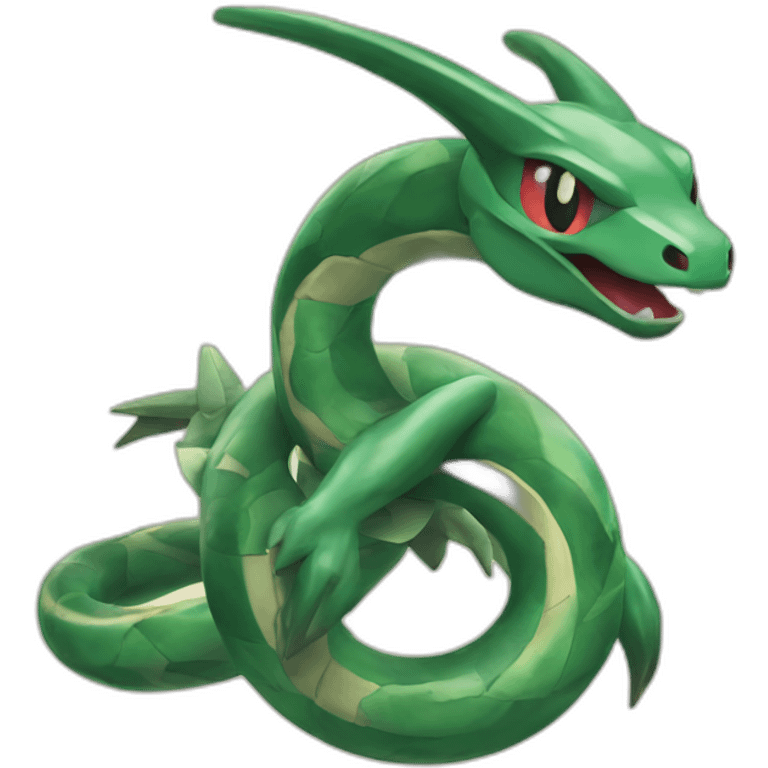 Rayquaza pokemon emoji