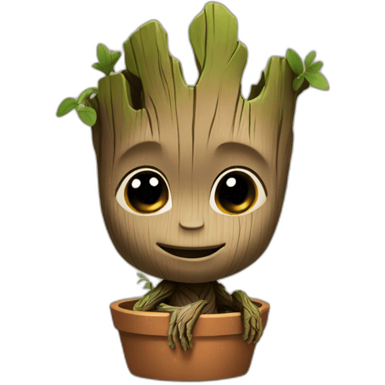 Baby groot emoji