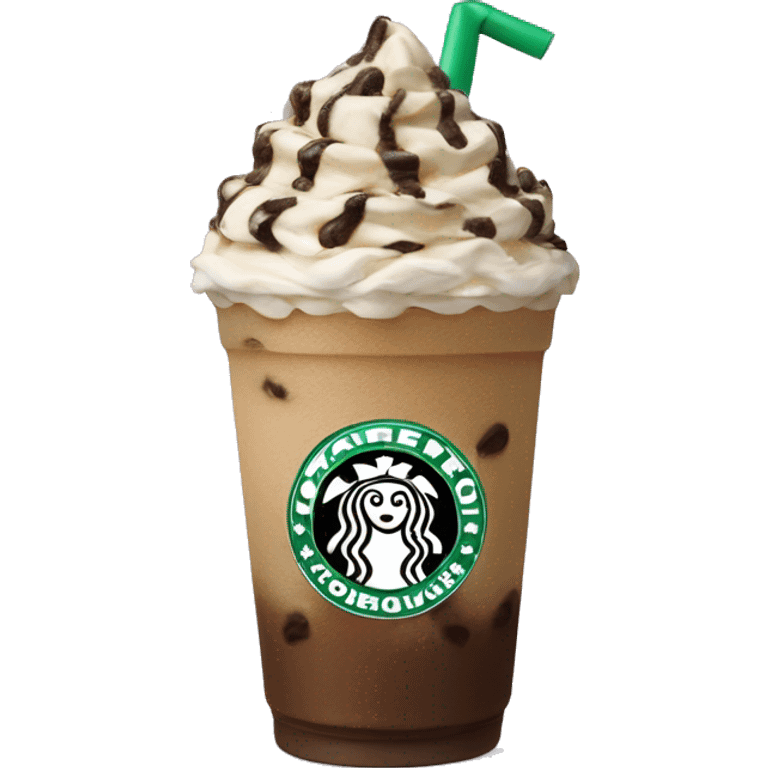 Java Chip Frappuccino
 emoji